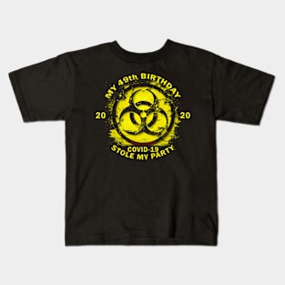 49th Birthday Quarantine Kids T-Shirt